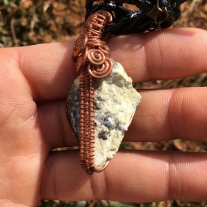 Serpentine Copper Weave Necklace