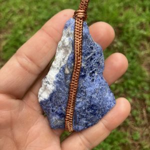 Sodalite Copper Necklace