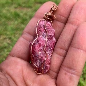 Pretty Pink Rhodonite Necklace