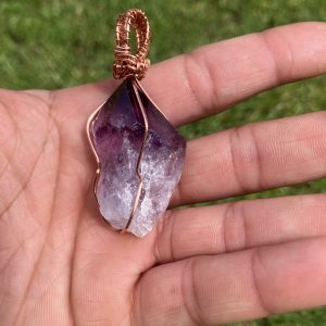 (Weird-Shaped) Amethyst Necklace