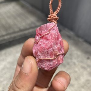 Rhodonite Nude Pink Necklace