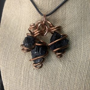 Grounded for Summer Necklace Black Tourmaline